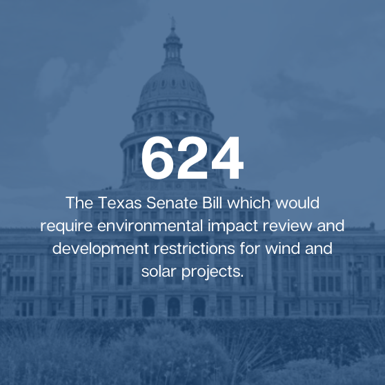 Texas SB624 wind and solar development
